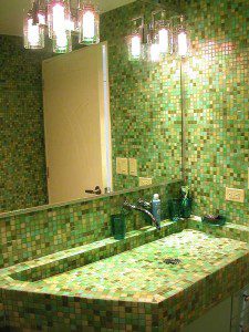 mozaika w łazience