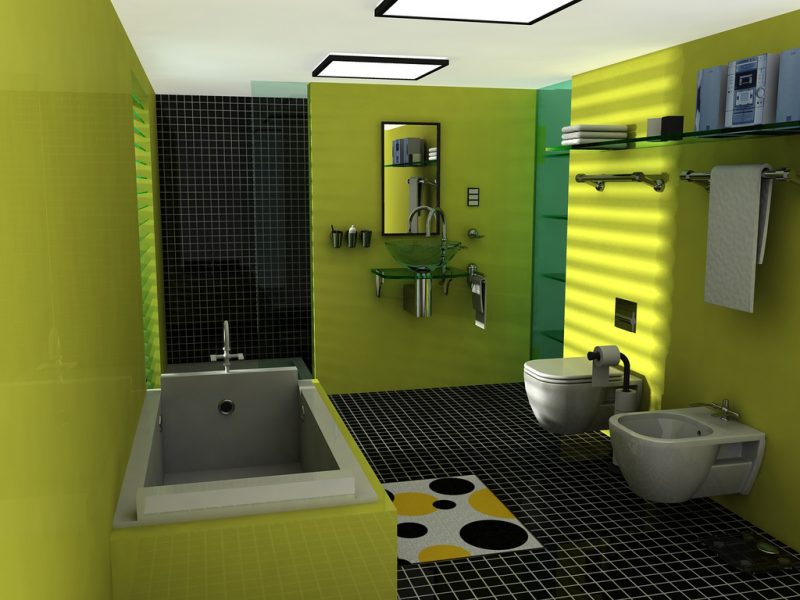 Jakie kolory zastosować w małej łazience?